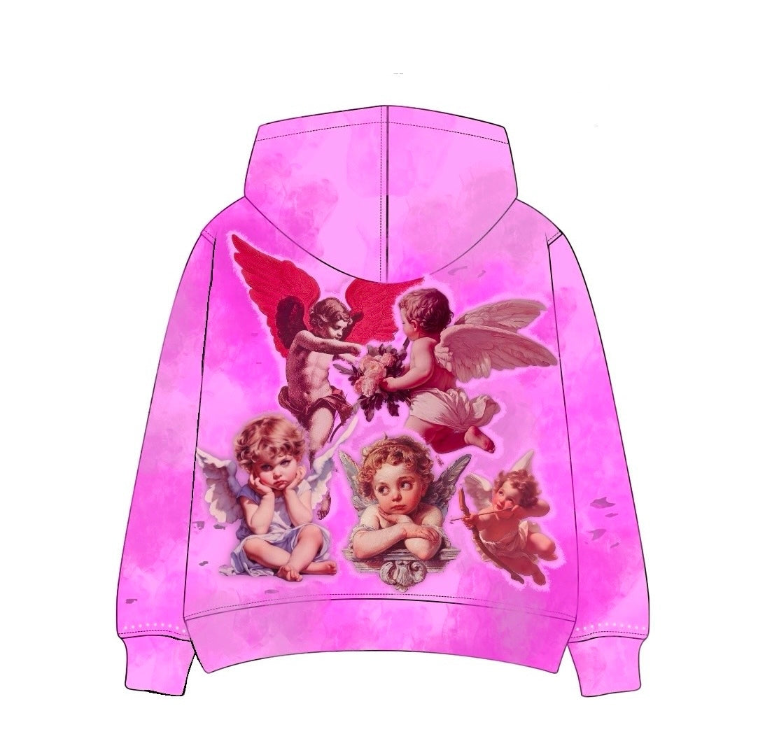 Pink Zip Up Mockup