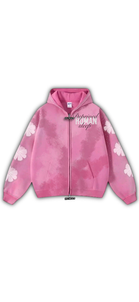 Pink acid Zipup