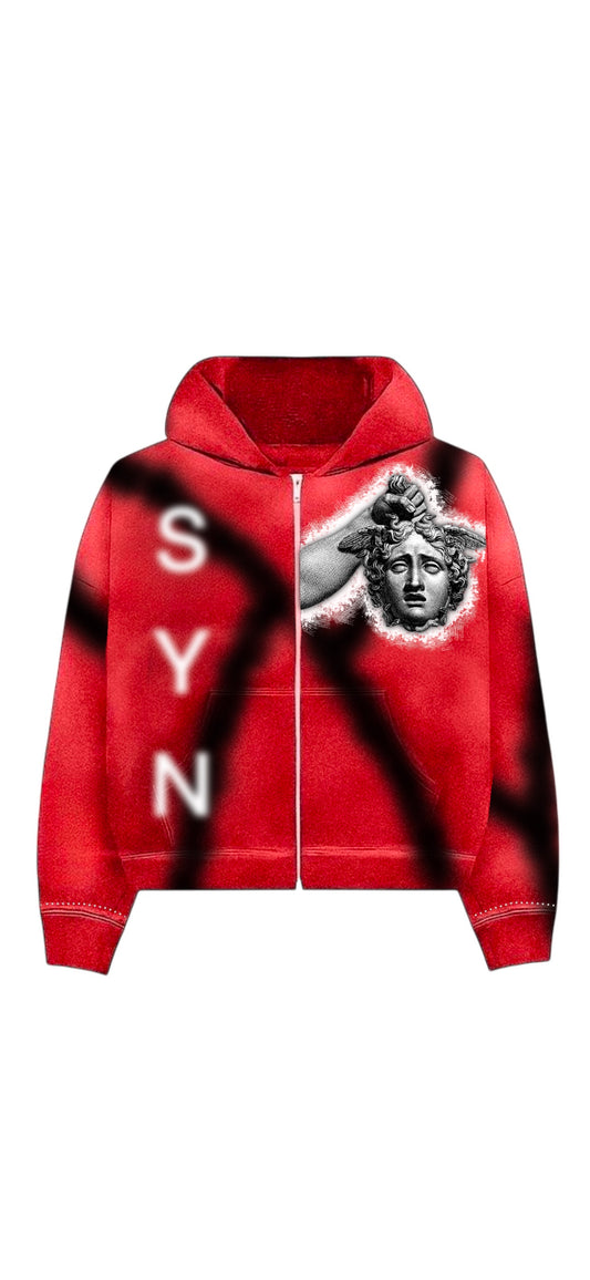 Red Social Yn Zip Up